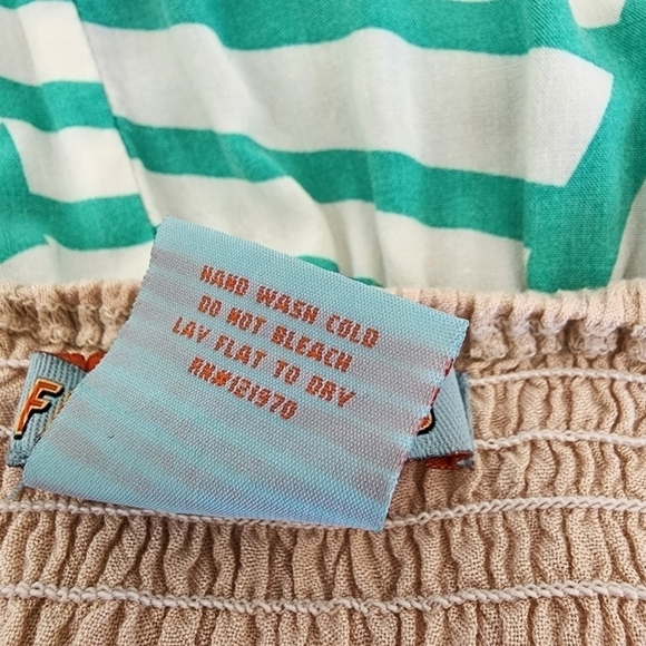 Flying Tomato Strapless Boho Maxi Dress Size S - Picture 12 of 13